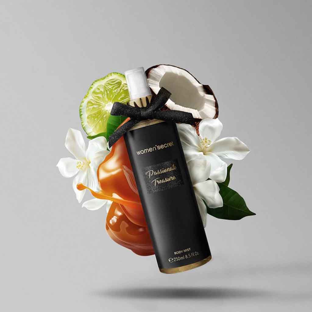 Women'secret Passionate Treasure Body Mist For Women - Sweet Floral Fragrance 250ml 