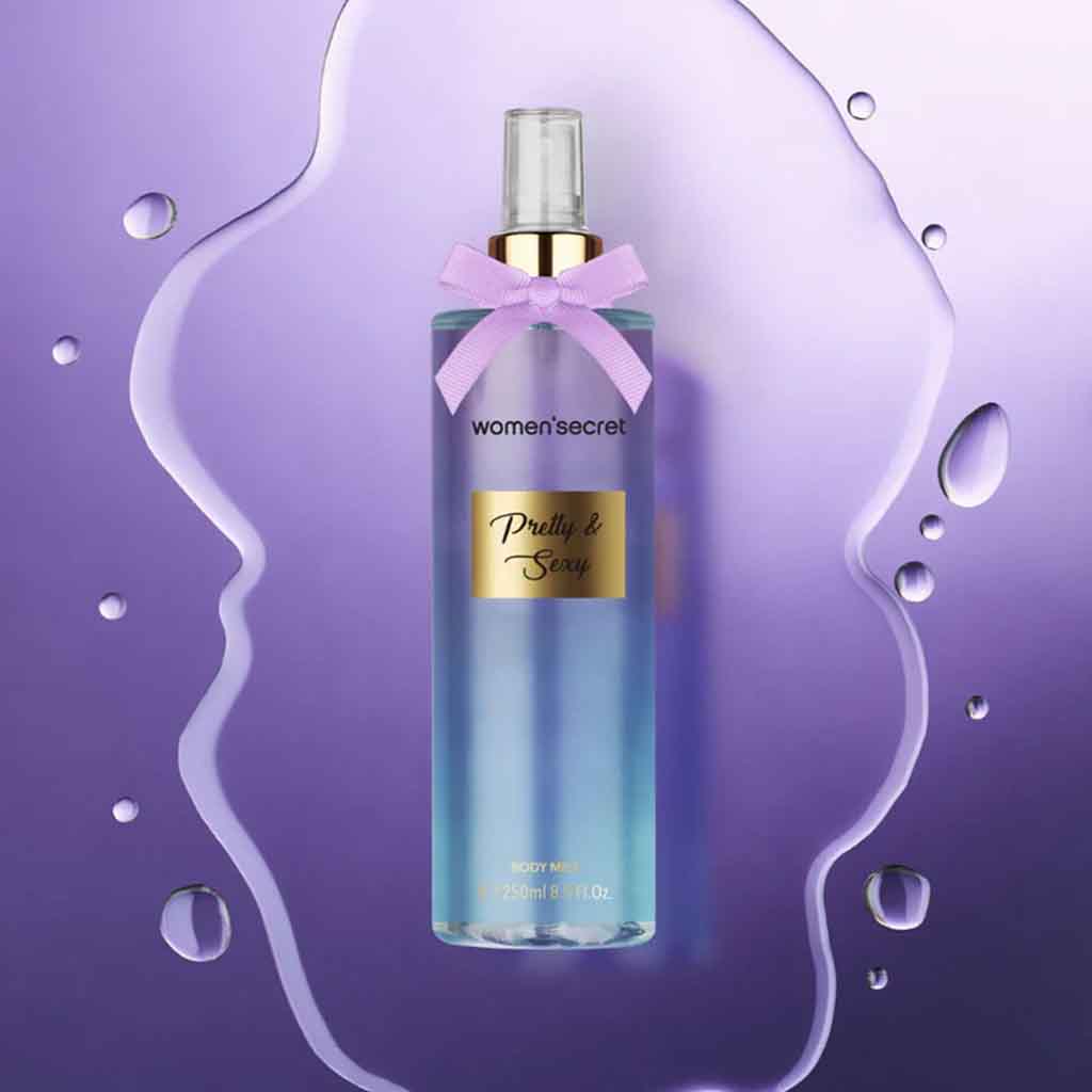 Women'secret Pretty & Sexy Body Mist For Women - Fresh Fragrance 250ml