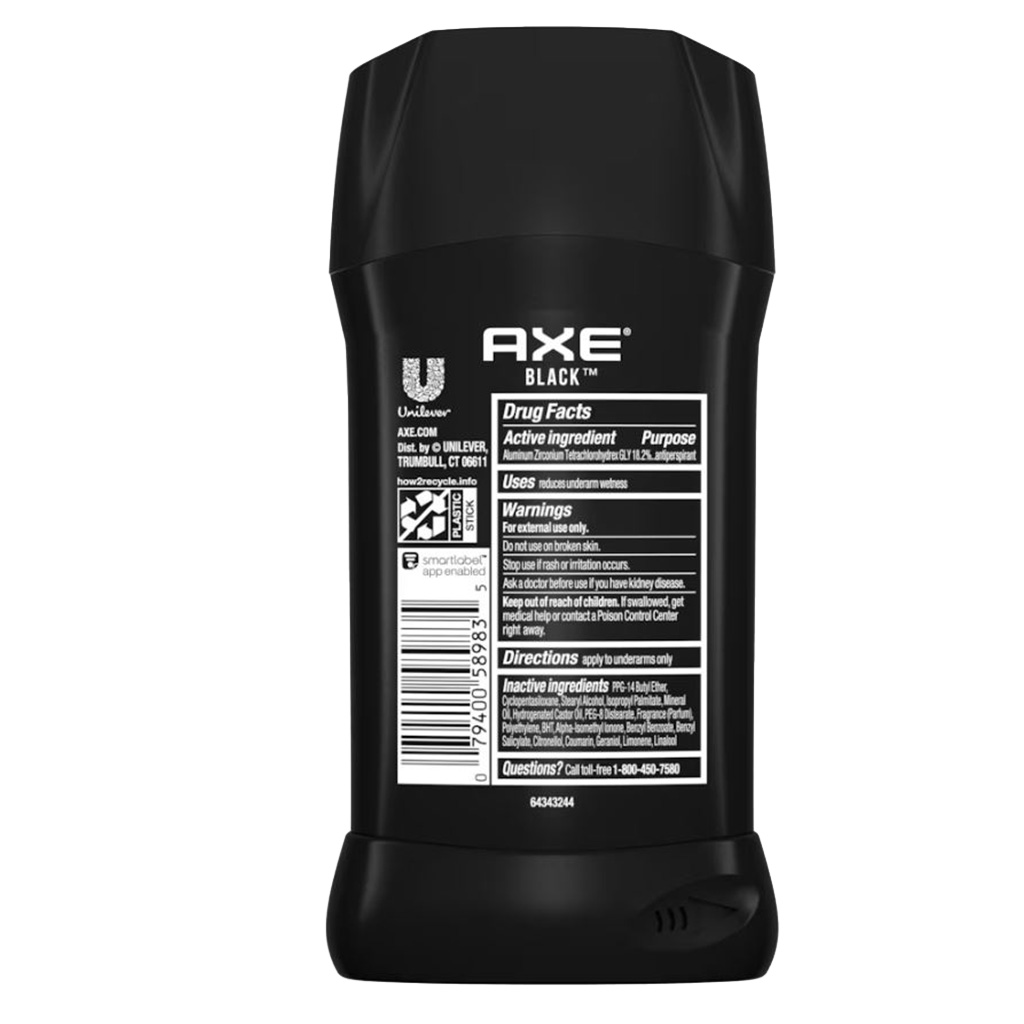 Axe Black Frozen Pear & Cedarwood Fragrance Anti Perspirant Deodorant Stick For Men 50ml