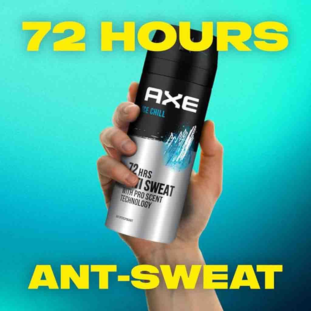 Axe Ice Chill Anti Perspirant Deodorant Spray For Men 150ml