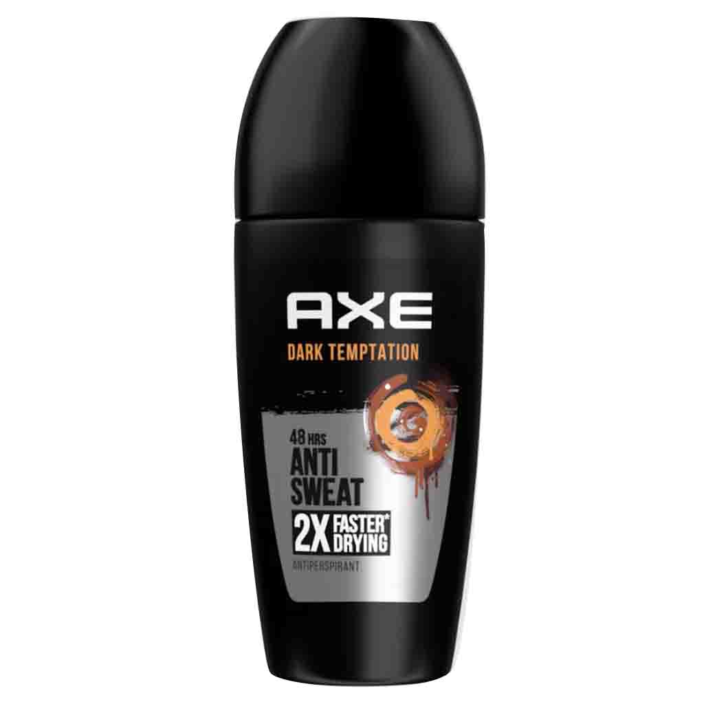 Axe Dark Temptation Dark Chocolate Fragrance Anti Perspirant Roll On For Men 50ml