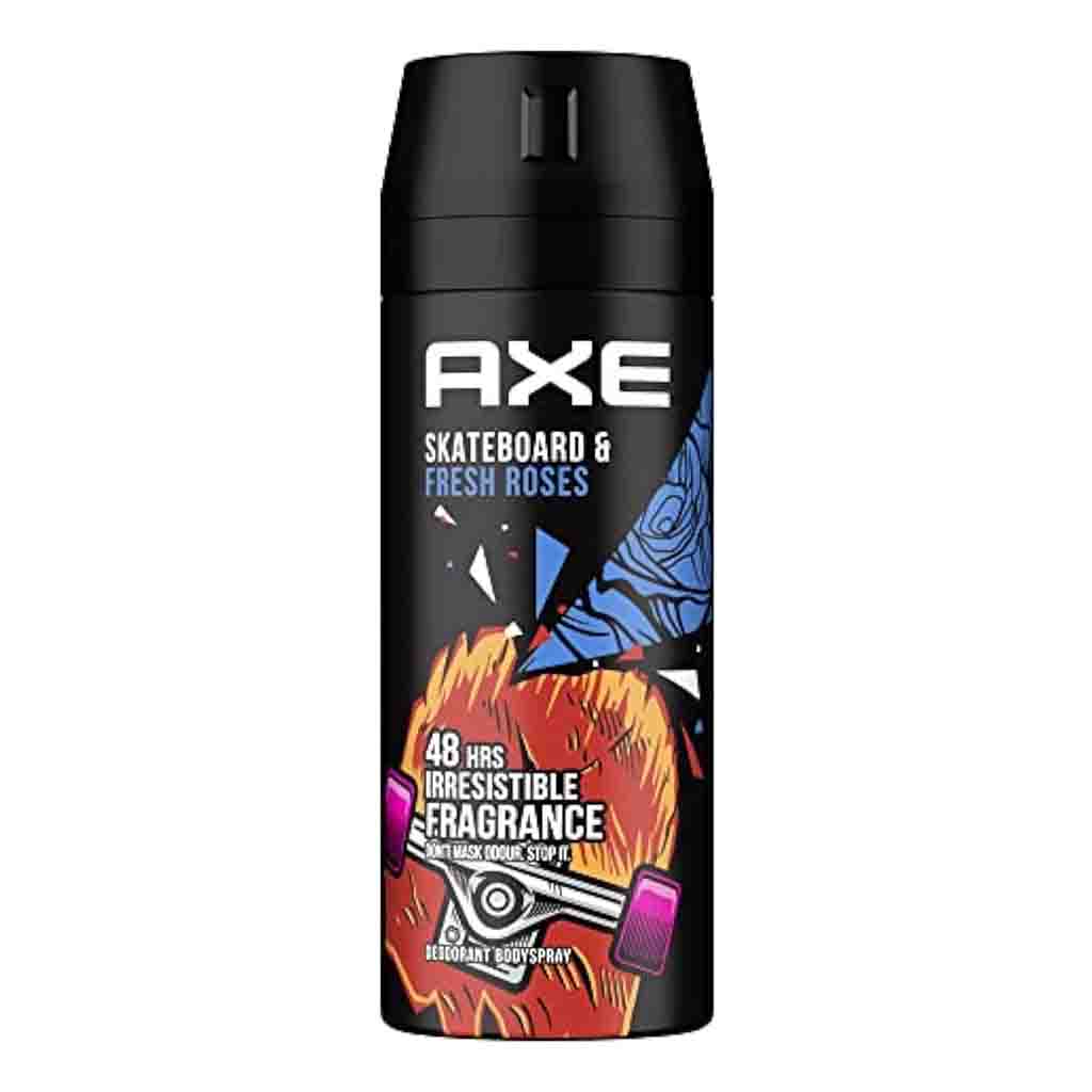 Axe Skateboard & Fresh Roses Deodorant Body Spray 150ml