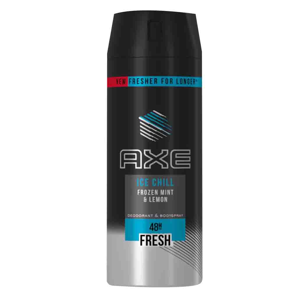 Axe Ice Chill Frozen Iced Mint & Lemon Fragrance Anti Perspirant Deodorant Spray For Men 150ml