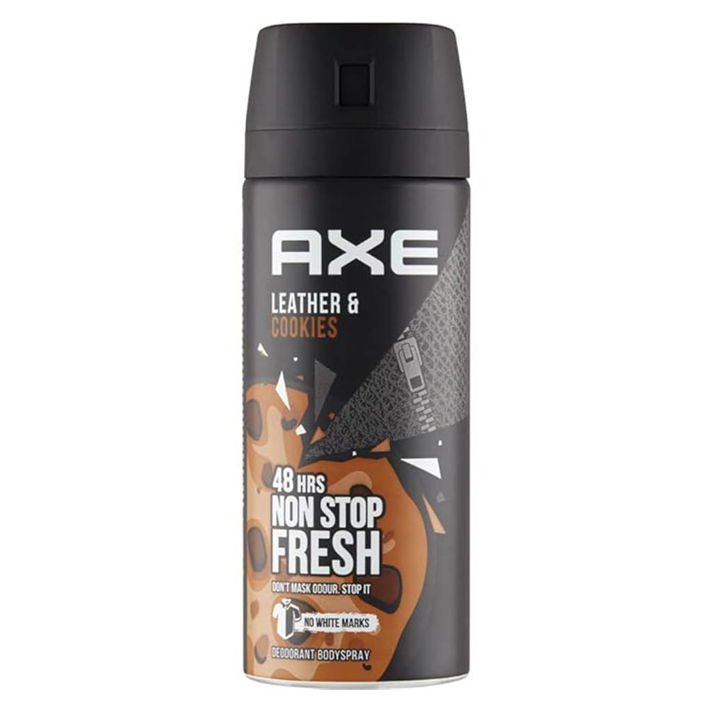 Axe Leather & Cookies Fragrance Deodorant Body Spray For Men 150ml