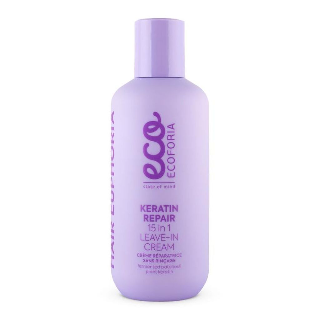Ecoforia Keratin Repair 15-in-1 Leave-In Hair Cream 200ml