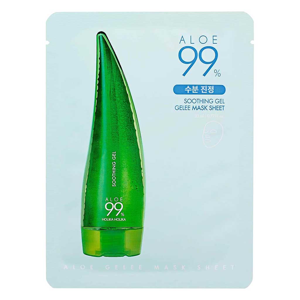 Holika Holika Aloe 99% Soothing Gel Facial Sheet Mask 23ml