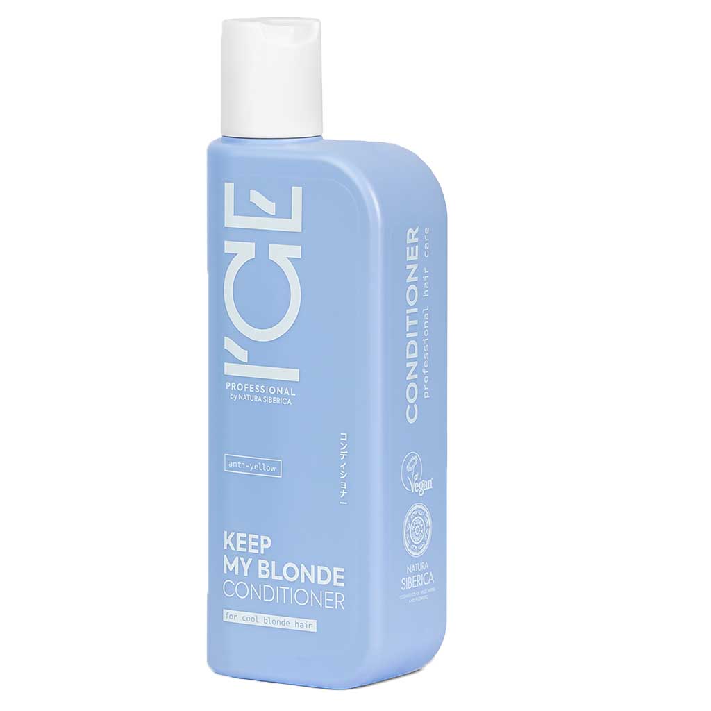 Ice Professional Keep My Blonde Conditioner For Cool Blonde Hair 250ml