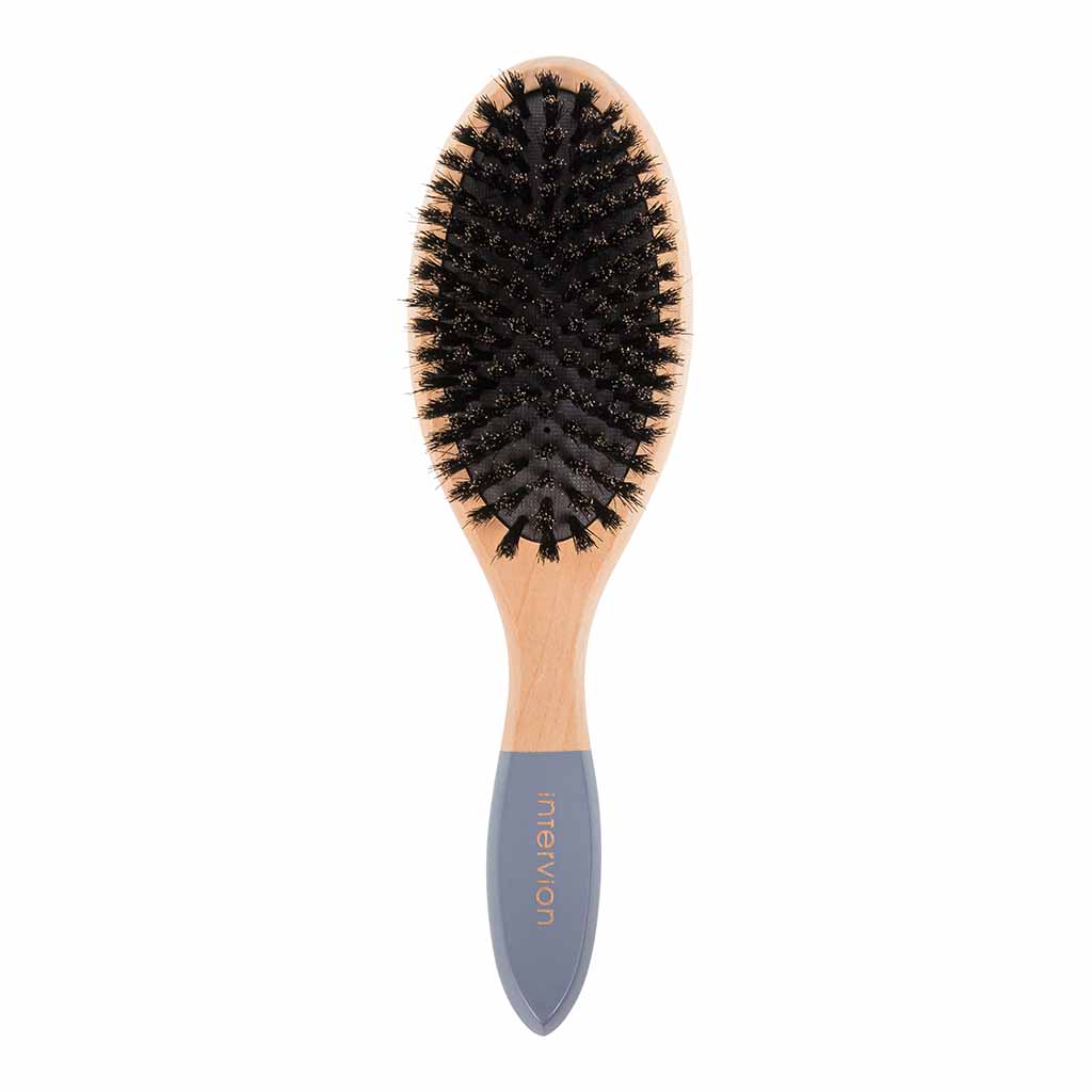 Killys Intervion Wooden Hair Brush - Grey
