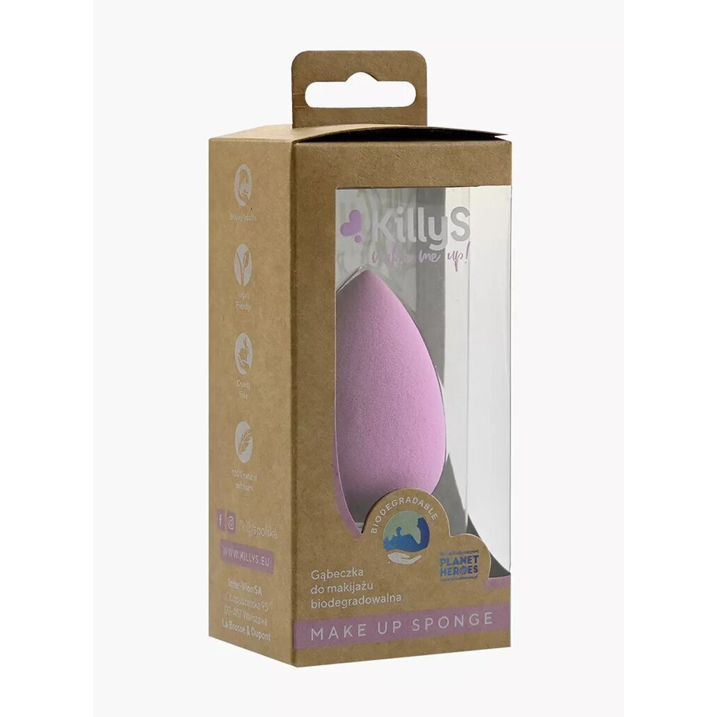 Killys Biodegradable Makeup Sponge