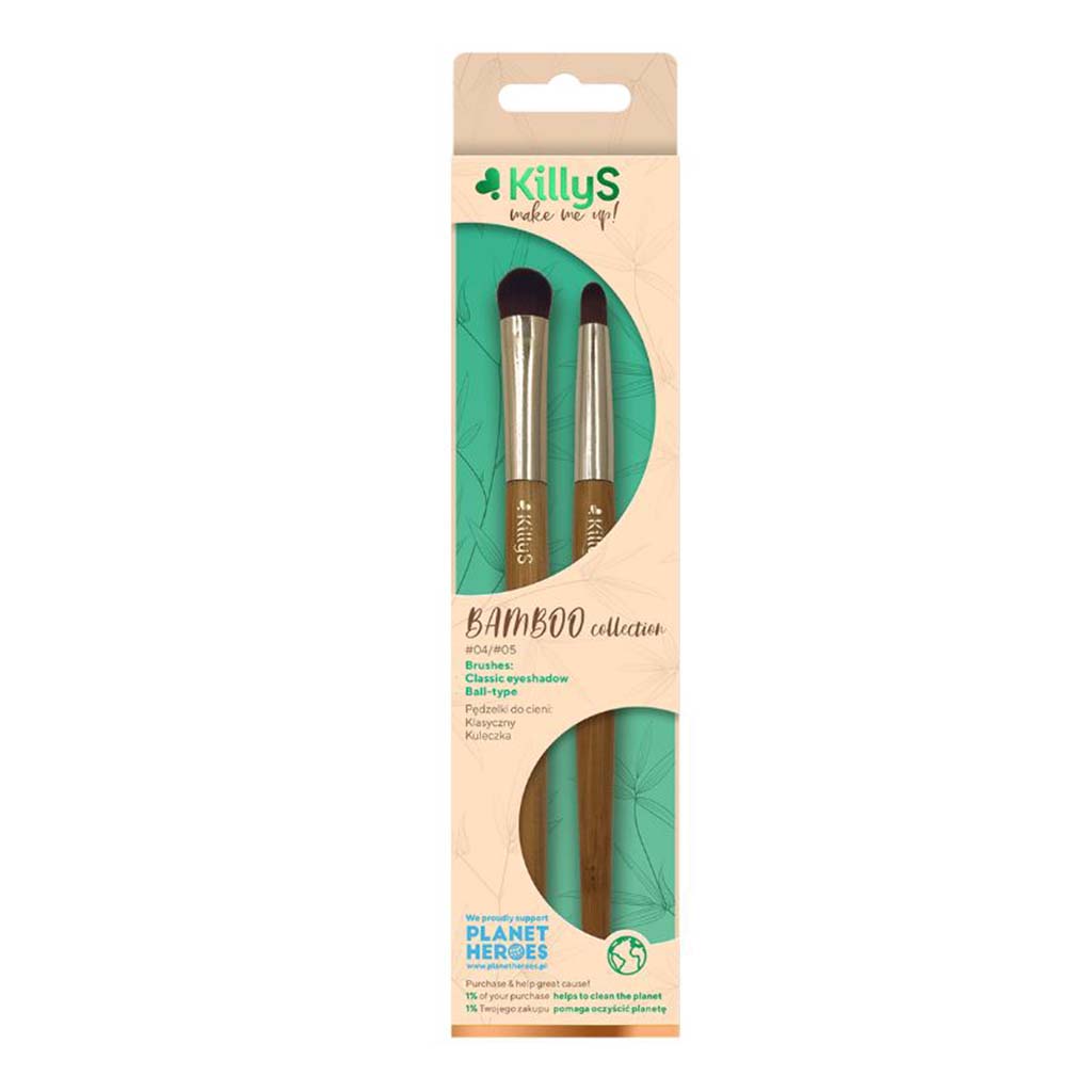Killys Bamboo Collection Eyeshadow Brush Set