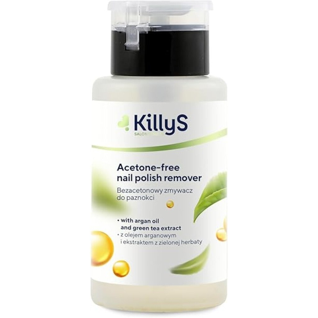 Killys Acetone Free Nail Polish Remover 200ml
