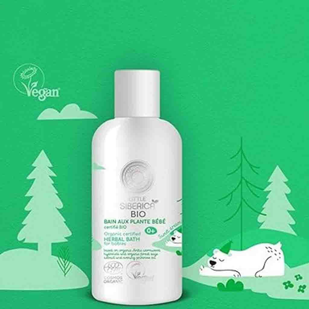 Little Siberica Bio Sweet Dreams Herbal Body Bath For 0+ Years Baby 250ml