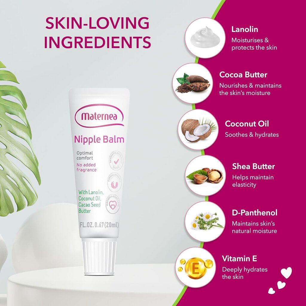 Maternea Calming & Protective Nipple Balm 20ml