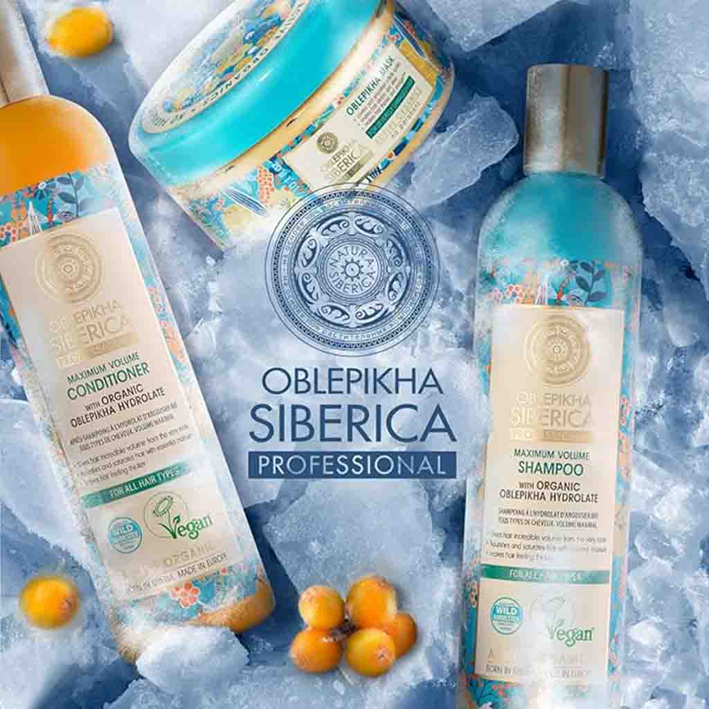 Natura Siberica Oblepikha Professional Volumizing Hair Shampoo 400ml