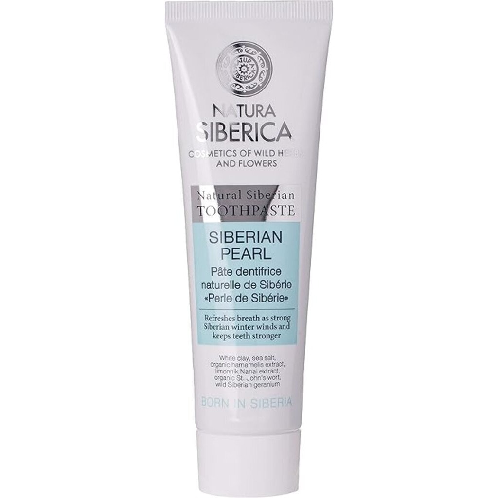 Natura Siberica Organic Toothpaste With Siberian Pearls 100g