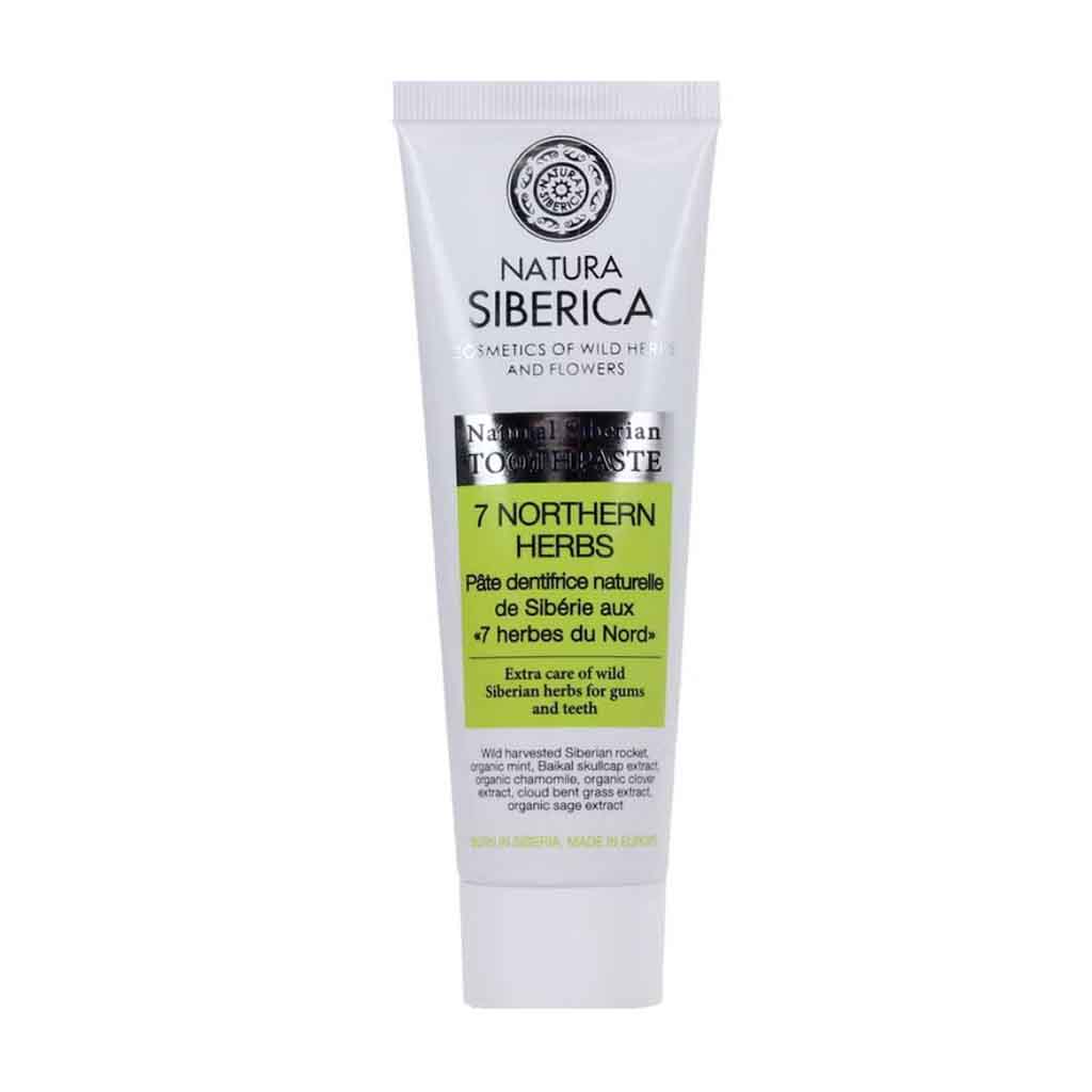 Natura Siberica Herbal Toothpaste With 7 Northern Herbs 100g