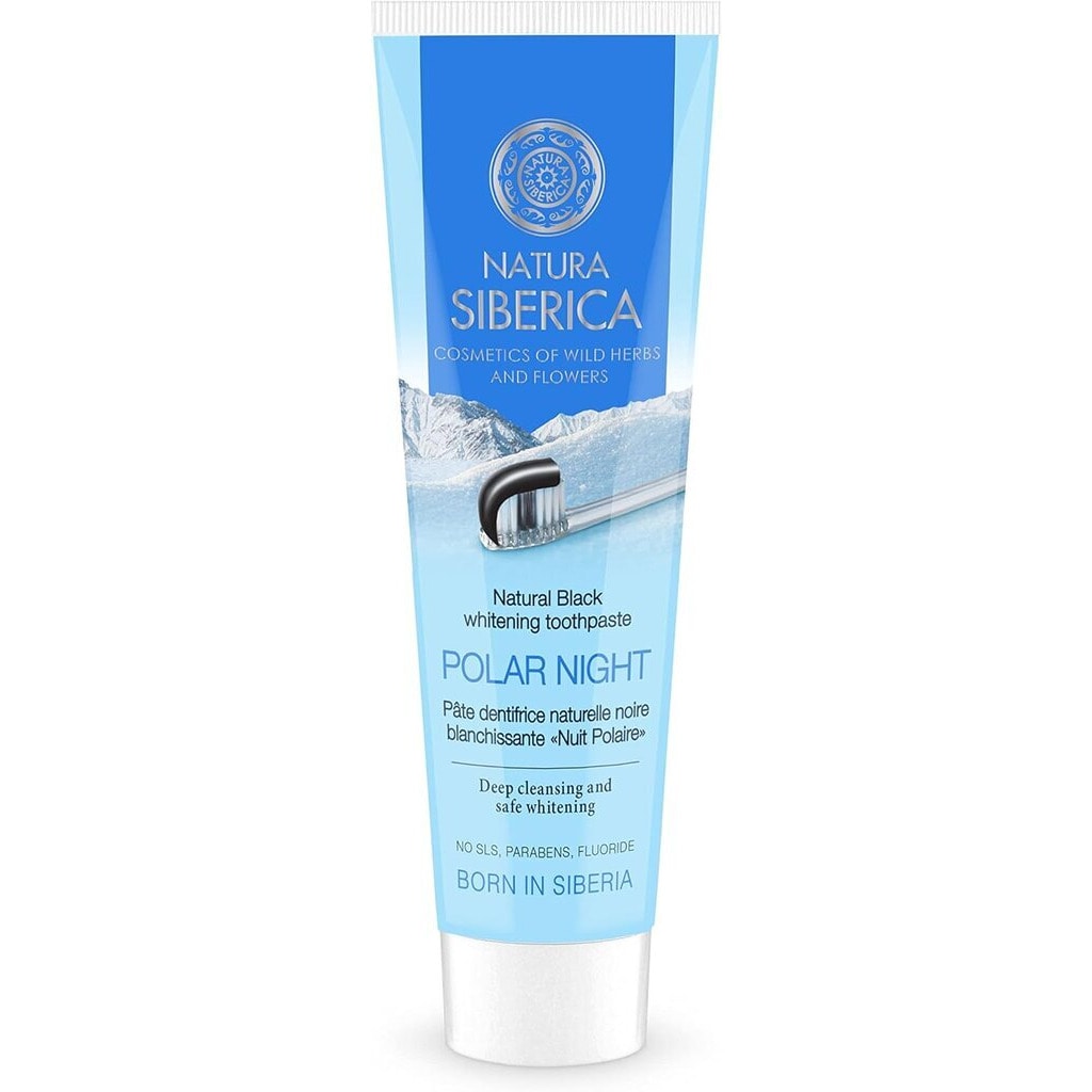 Natura Siberica Polar Night Natural Black Whitening Toothpaste 100g