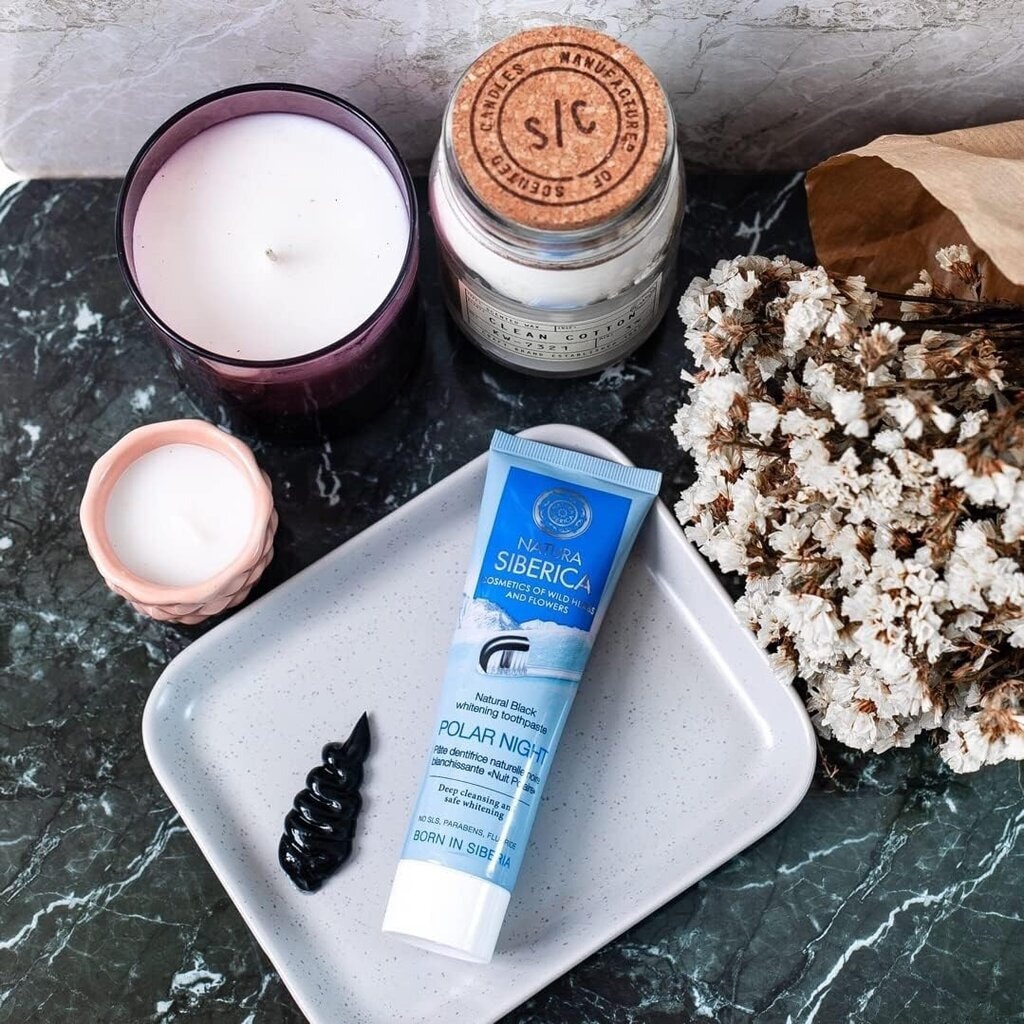 Natura Siberica Polar Night Natural Black Whitening Toothpaste 100g