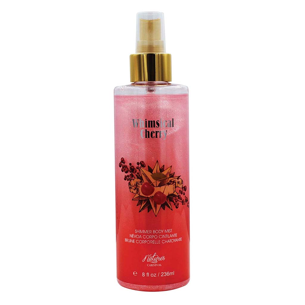 Nature's Carnival Whimsical Cherry Shimmer Body Mist For Women 236ml