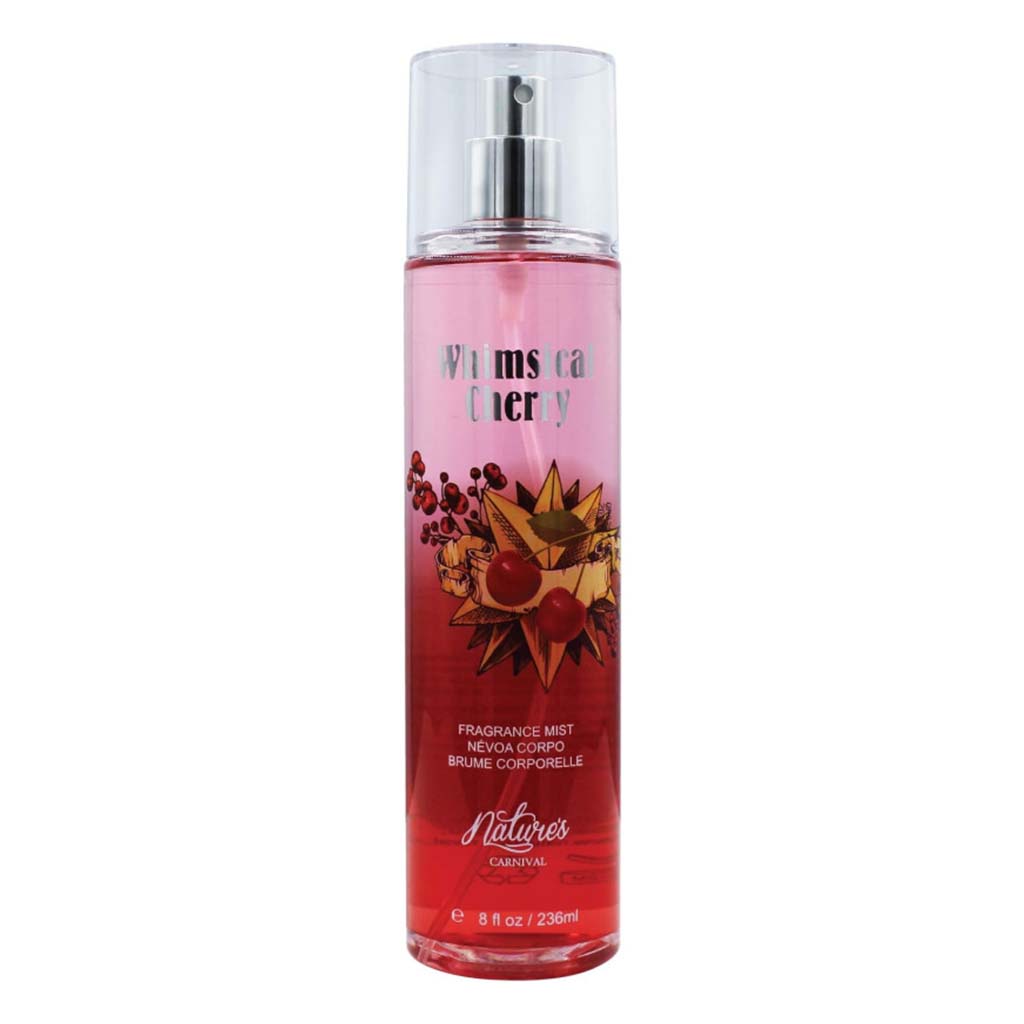 Nature's Carnival Whimsical Cherry Body Mist For Women 236ml