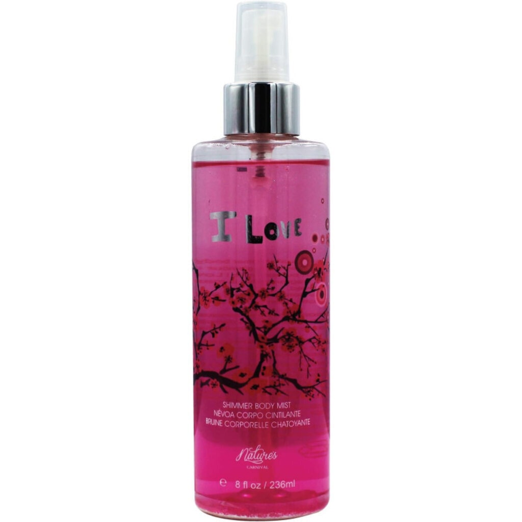 Nature's Carnival I Love Shimmer Body Mist For Women 236ml