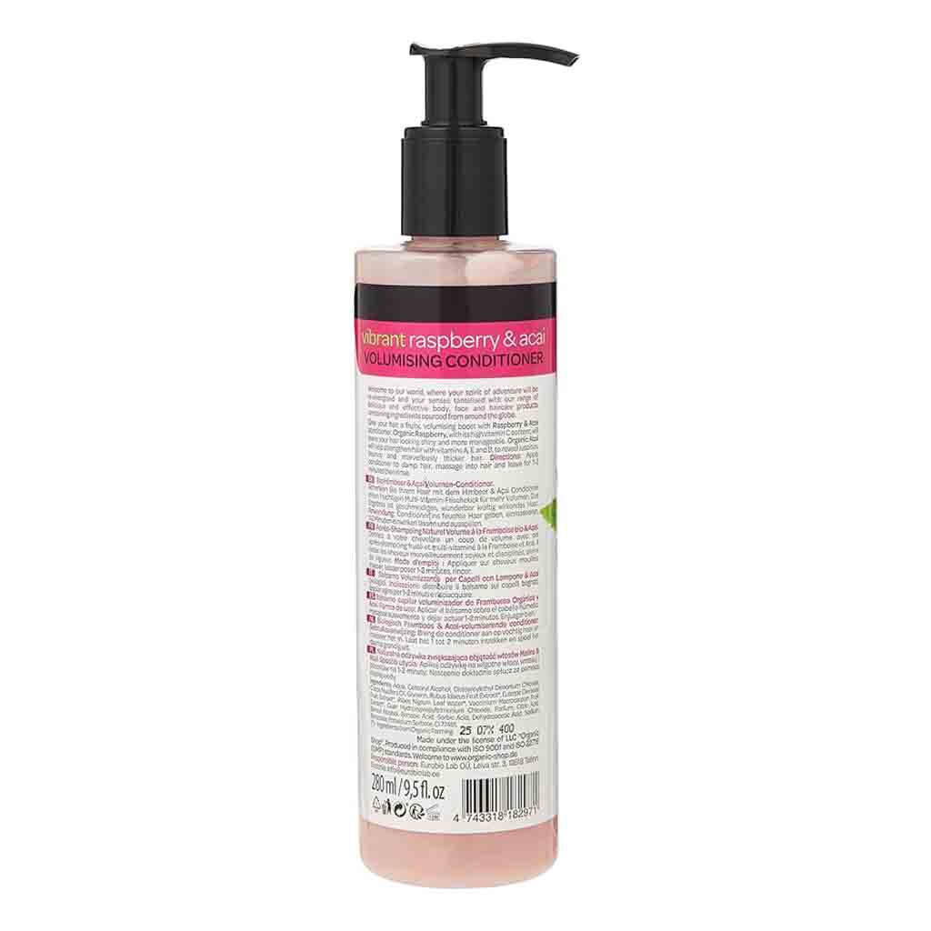 Organic Shop Vibrant Raspberry & Acai Volumising Conditioner 280ml
