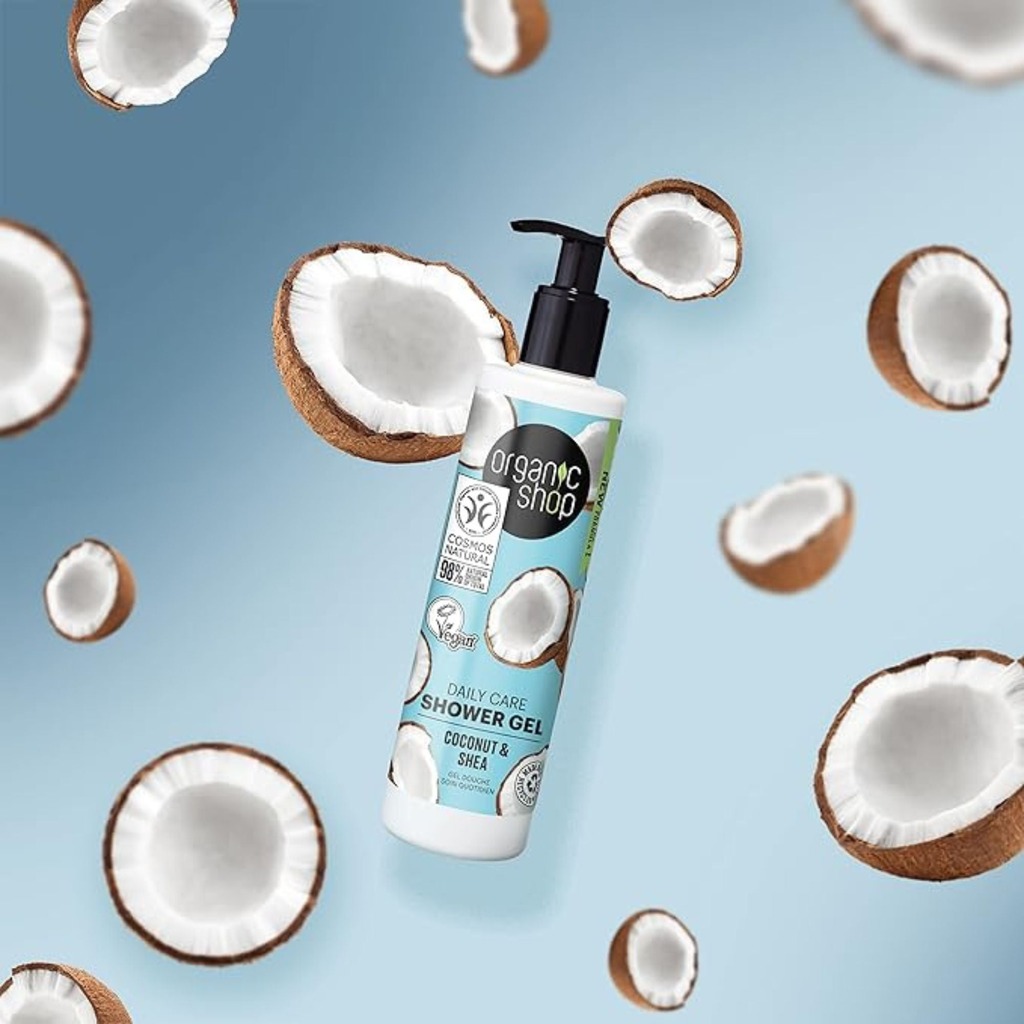 Organic Shop Coconut & Shea Gentle Daily Care Shower Gel 280ml