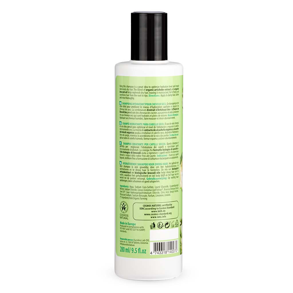Organic Shop Artichoke & Broccoli Moisturizing Shampoo 280ml