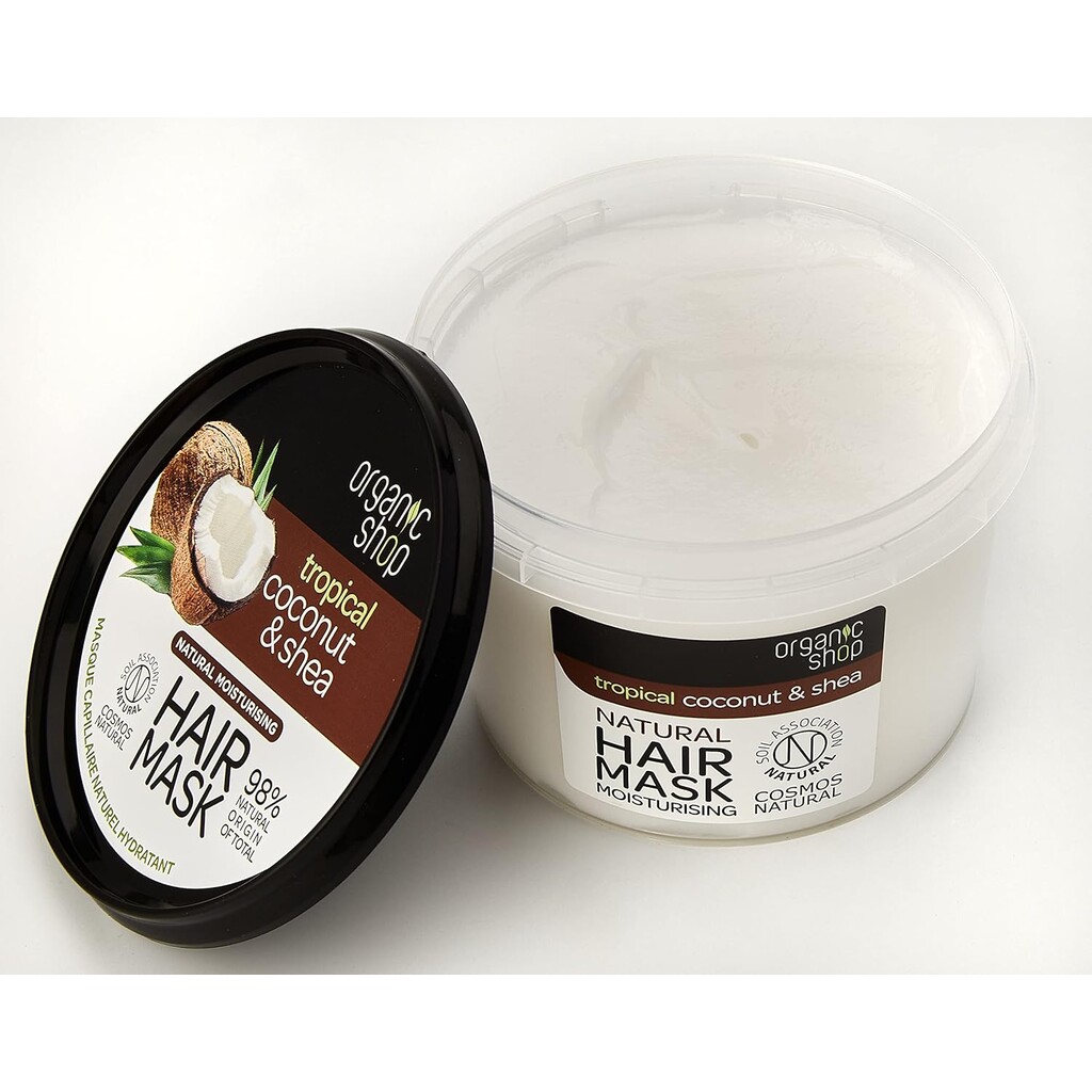 Organic Shop Coconut & Shea Moisturising Hair Mask 250ml