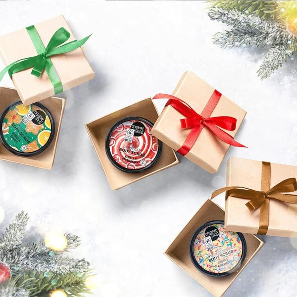 Organic Shop Ginger & Cinnamon Christmas Cookies Body Scrub 250ml