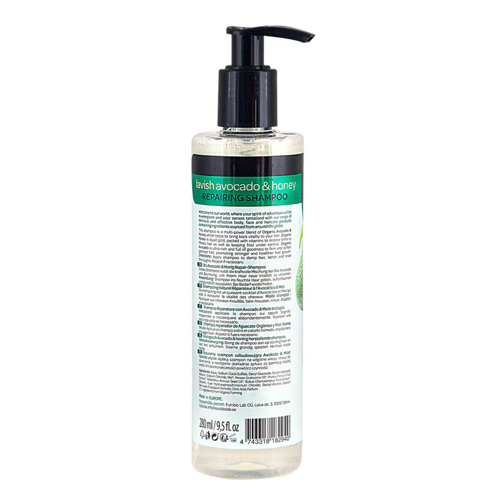 Organic Shop Avocado & Honey Repairing Shampoo 280ml