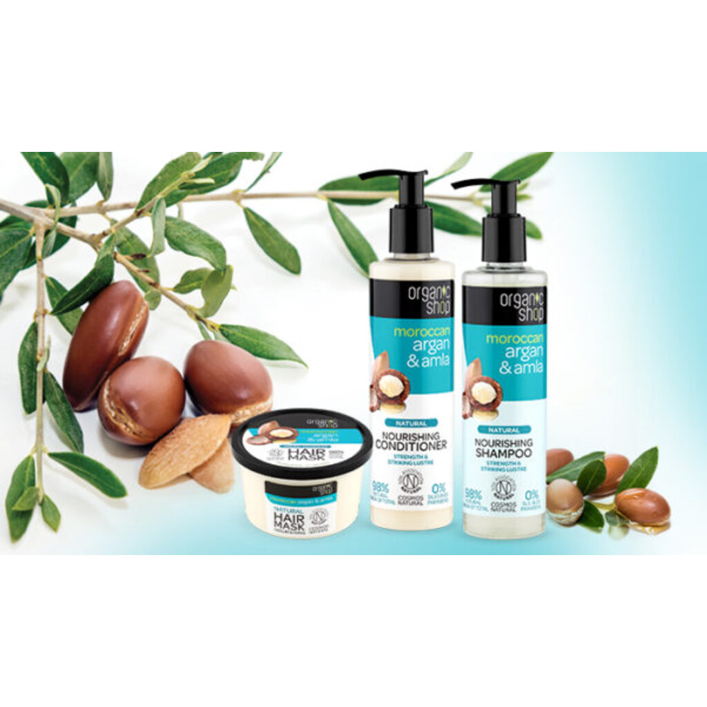 Organic Shop Moroccan Argan & Amla Shampoo 280ml