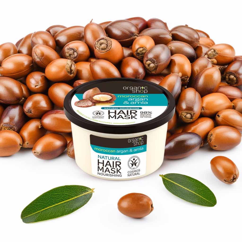 Organic Shop Moroccan Argan & Amla Hair Mask 250ml
