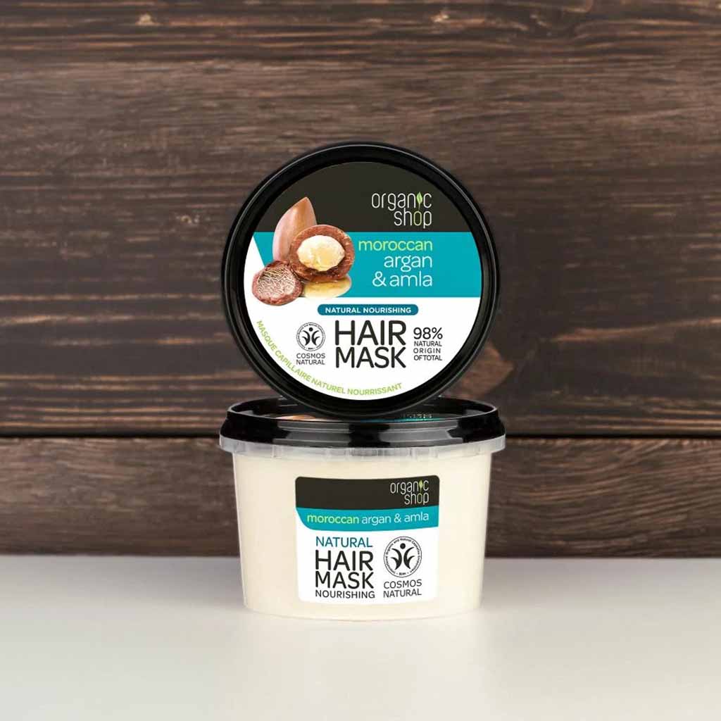 Organic Shop Moroccan Argan & Amla Hair Mask 250ml