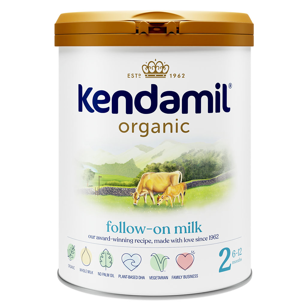 Kendamil Organic Stage 2 Follow-on Baby Milk Formula For 6 To 12 Months 800g