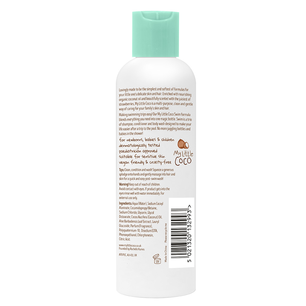 My Little Coco Swim 3-in-1 Baby Shampoo, Conditioner & Body Wash 250ml 