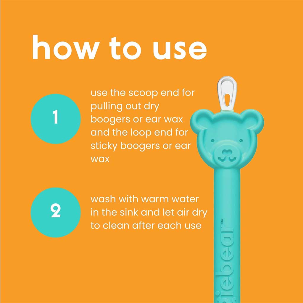 Oogiebear Baby Ear Wax & Nose Booger Picker For Newborns, Pack of 2’s
