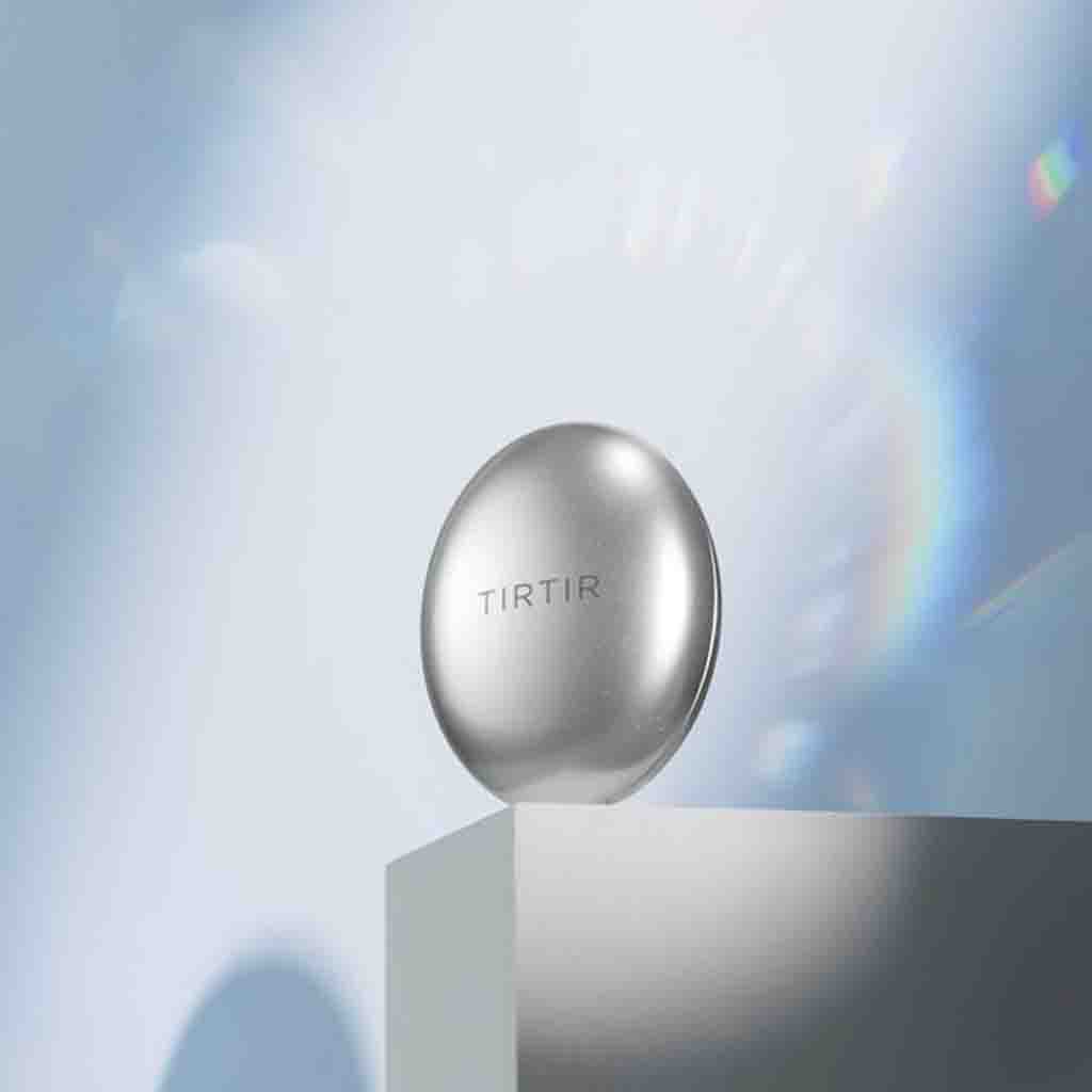 Tirtir Mask Fit Aura Silver Cushion Foundation 21C Cool Ivory 18g