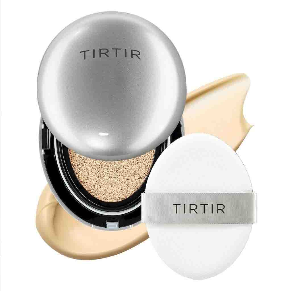 Tirtir Mask Fit Aura Silver Cushion Foundation 21W Natural Ivory 18g