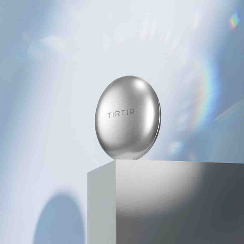 Tirtir Mask Fit Aura Silver Cushion Foundation 21W Natural Ivory 18g