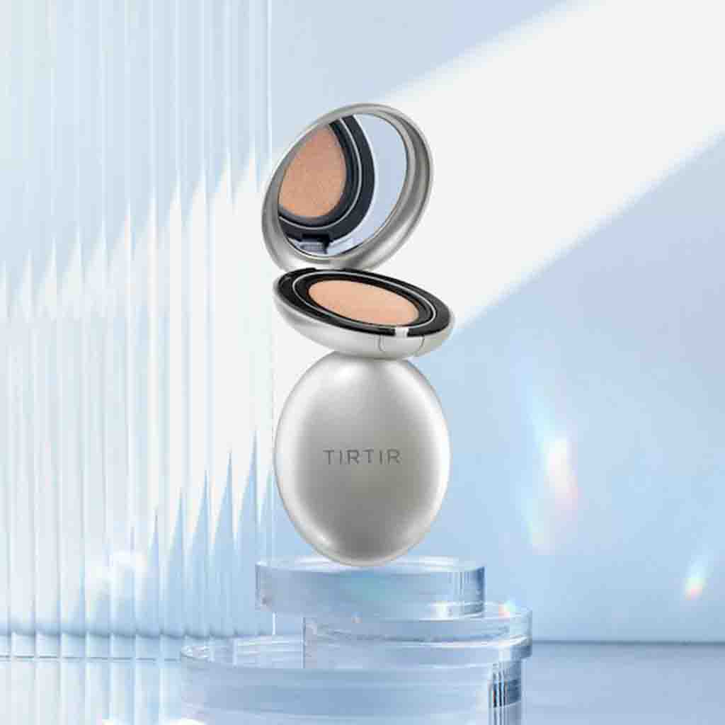Tirtir Mask Fit Aura Silver Cushion Foundation 23N Sand 18g