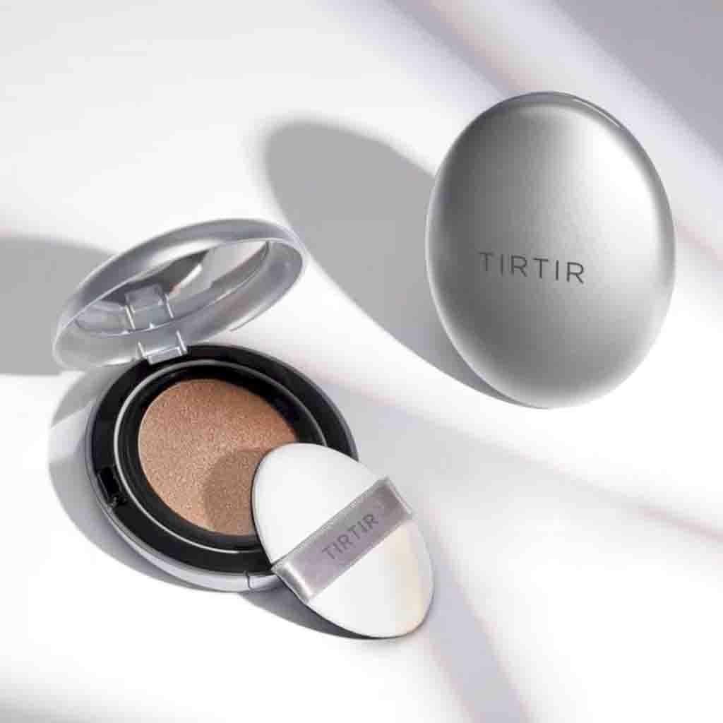 Tirtir Mask Fit Aura Silver Cushion Foundation 27C Cool Beige 18g