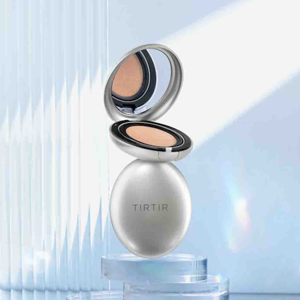 Tirtir Mask Fit Aura Silver Cushion Foundation 27C Cool Beige 18g