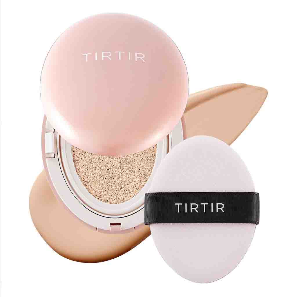 Tirtir Mask Fit All-Cover Pink Cushion Foundation 17C Porcelain 18g