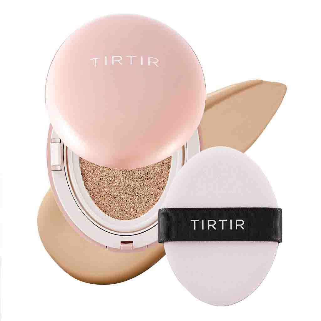 Tirtir Mask Fit All-Cover Pink Cushion Foundation 24N Latte 18g