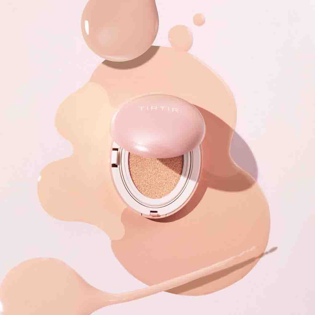 Tirtir Mask Fit All-Cover Pink Cushion Foundation 27N Camel 18g