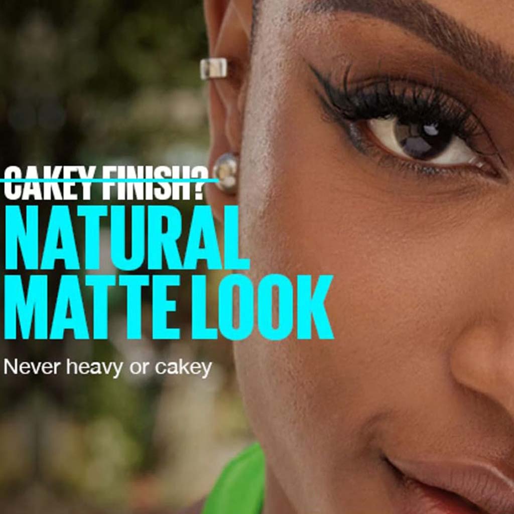 Maybelline Fit Me Matte + Poreless Foundation 110 - Porcelain 30ml