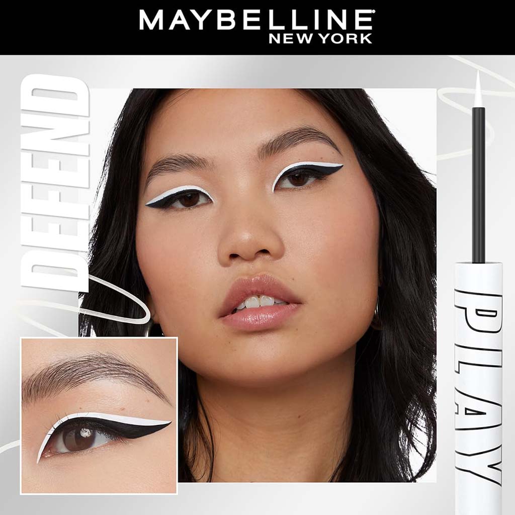 Maybelline Tattoo Liquid Eyeliner - Play White