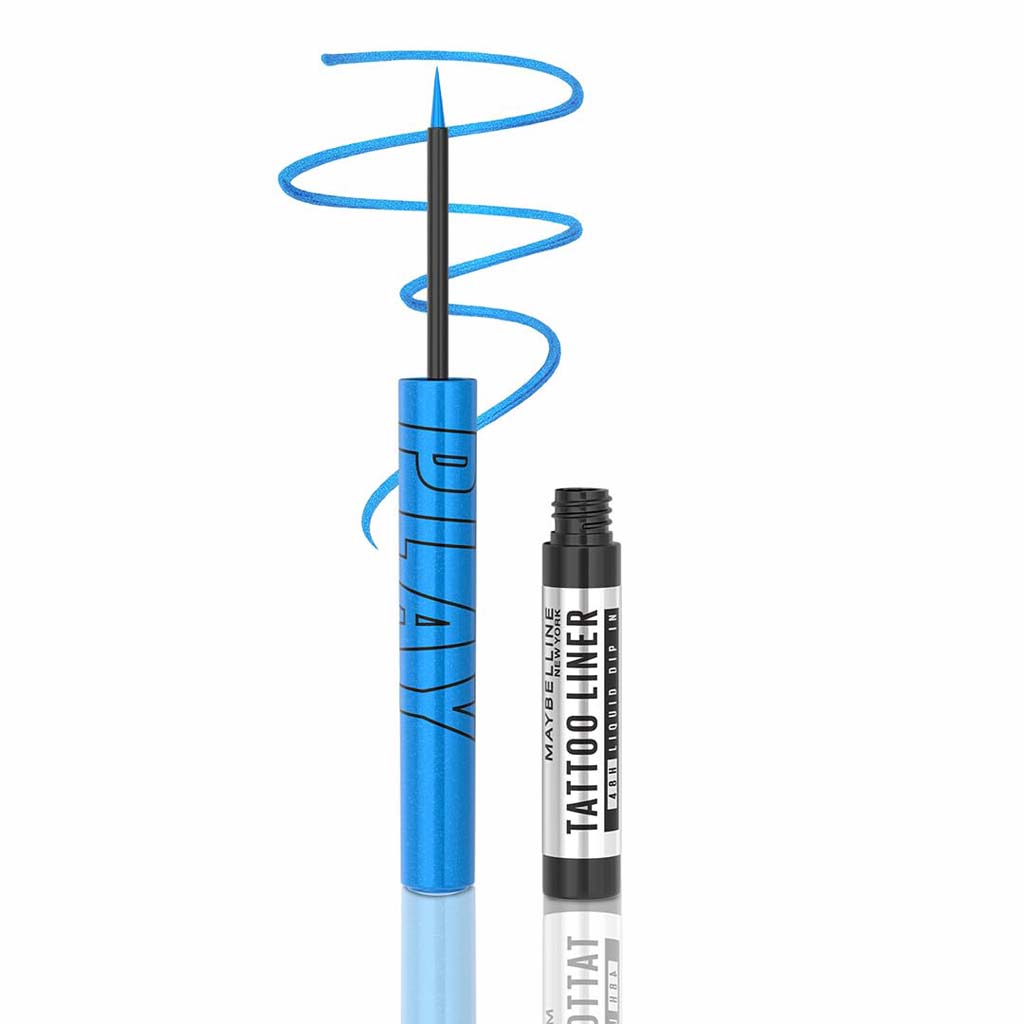 Maybelline Tattoo Liquid Eyeliner - Play Blue