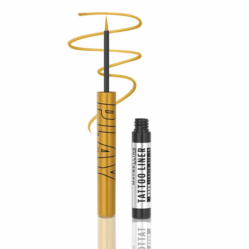 Maybelline Tattoo Liquid Eyeliner - Play Gold